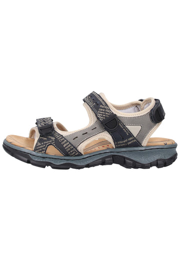 Rieker Wanderschuhe Leder Pazifik - surf4shoes