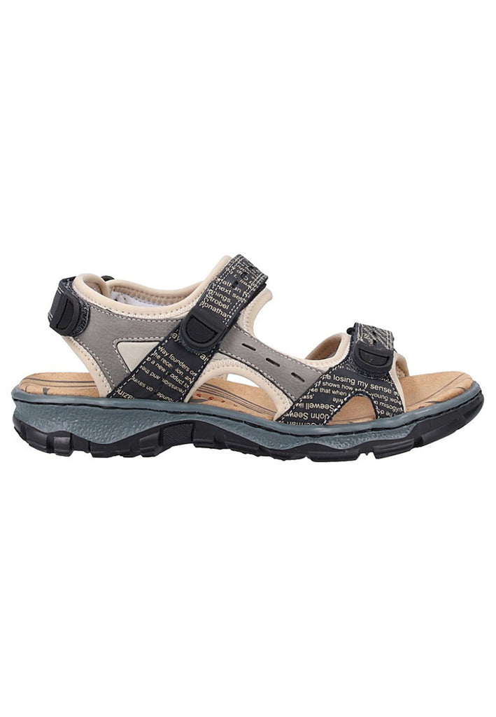 Rieker Wanderschuhe Leder Pazifik - surf4shoes