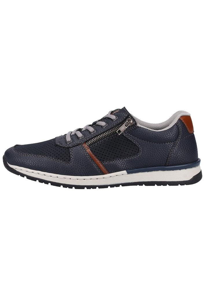 Rieker Sneaker Lederimitat Navy - surf4shoes