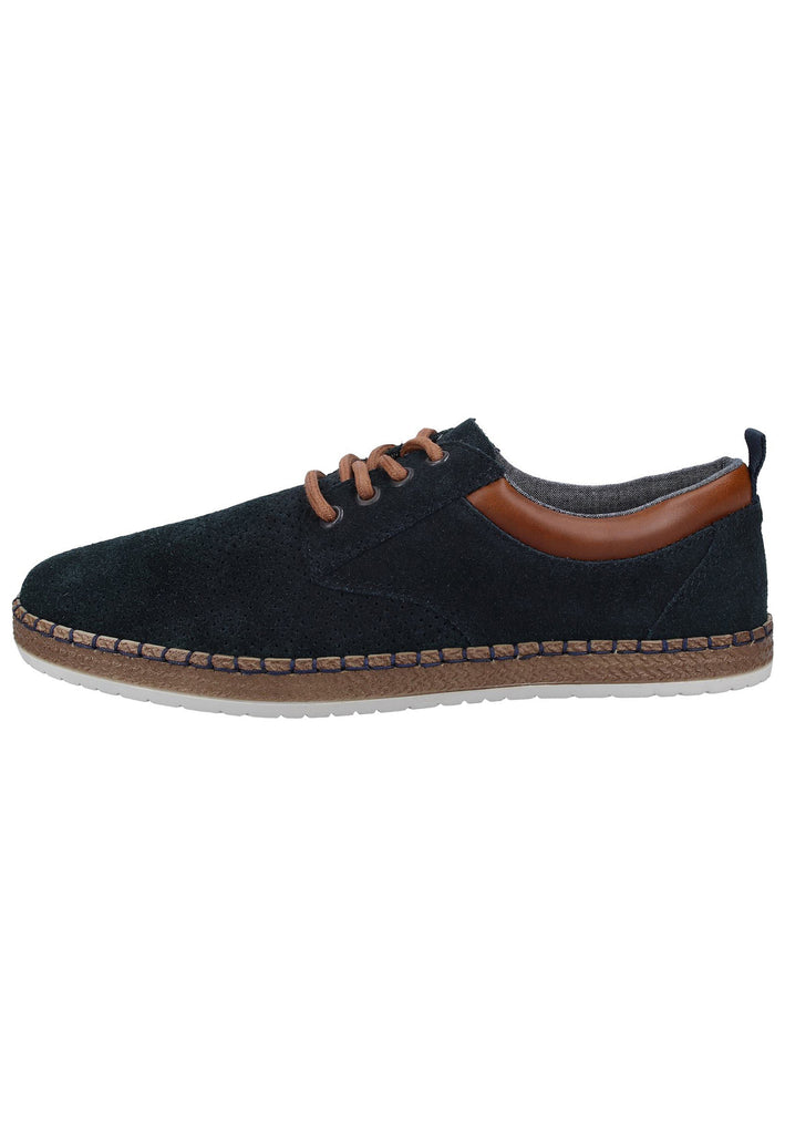 Rieker Sneaker Nubukleder Pazifik - surf4shoes