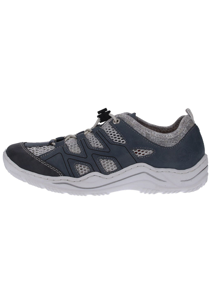 Rieker Wanderschuhe Lederimitat Jeans - surf4shoes