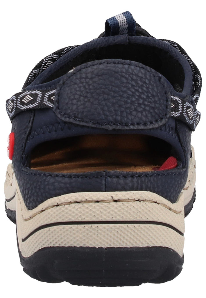 Rieker Halbschuhe Lederimitat Pazifik - surf4shoes