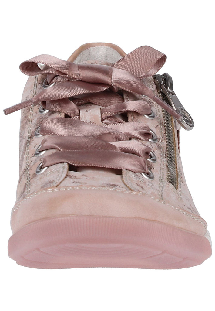 Rieker Halbschuhe Lederimitat Rosa - surf4shoes