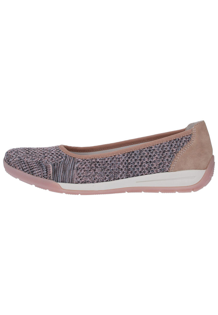 Rieker Ballerinas Textil Rosa - surf4shoes