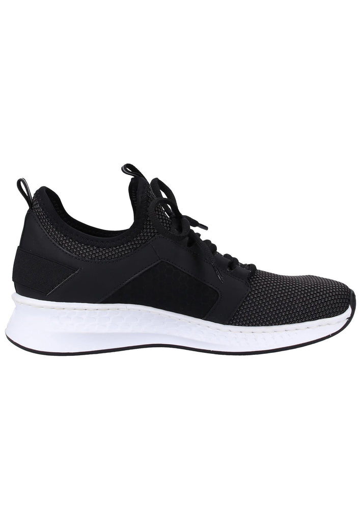 Rieker Sneaker Lederimitat/Textil Schwarz - surf4shoes