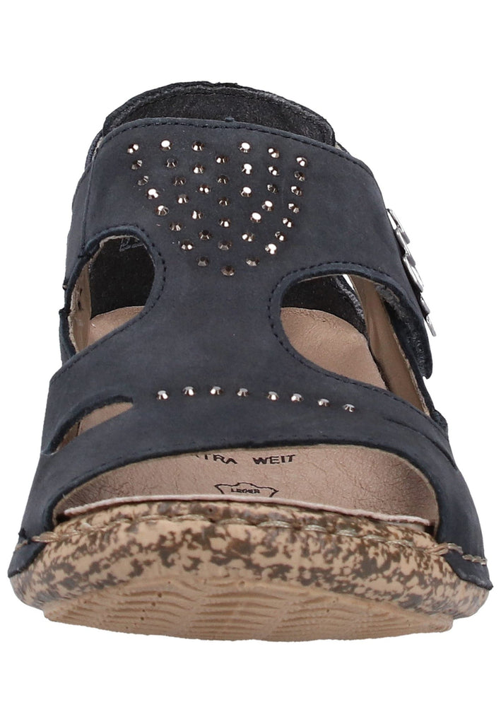 Rieker Sandalen Glattleder Ozean - surf4shoes