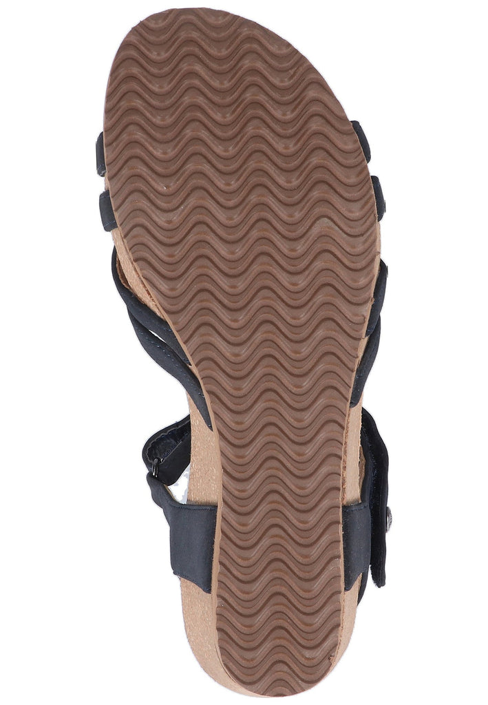 Rieker Sandalen Lederimitat Pazifik - surf4shoes