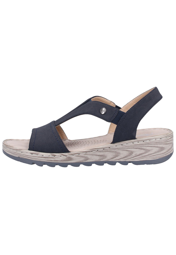 Rieker Sandalen Lederimitat Pazifik - surf4shoes