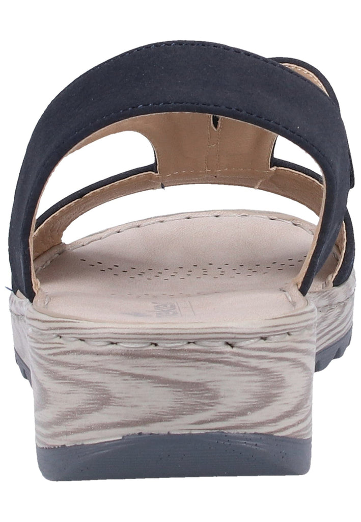 Rieker Sandalen Lederimitat Pazifik - surf4shoes