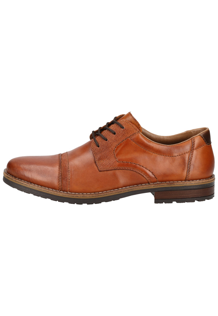 Rieker Halbschuhe Glattleder Braun - surf4shoes