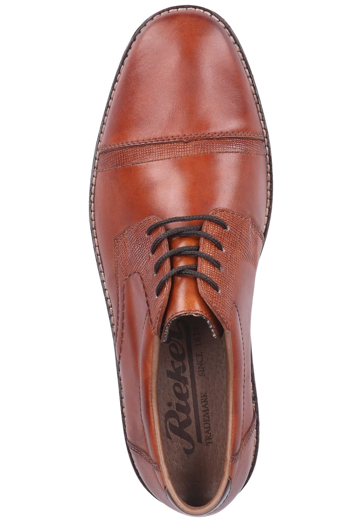 Rieker Halbschuhe Glattleder Braun - surf4shoes