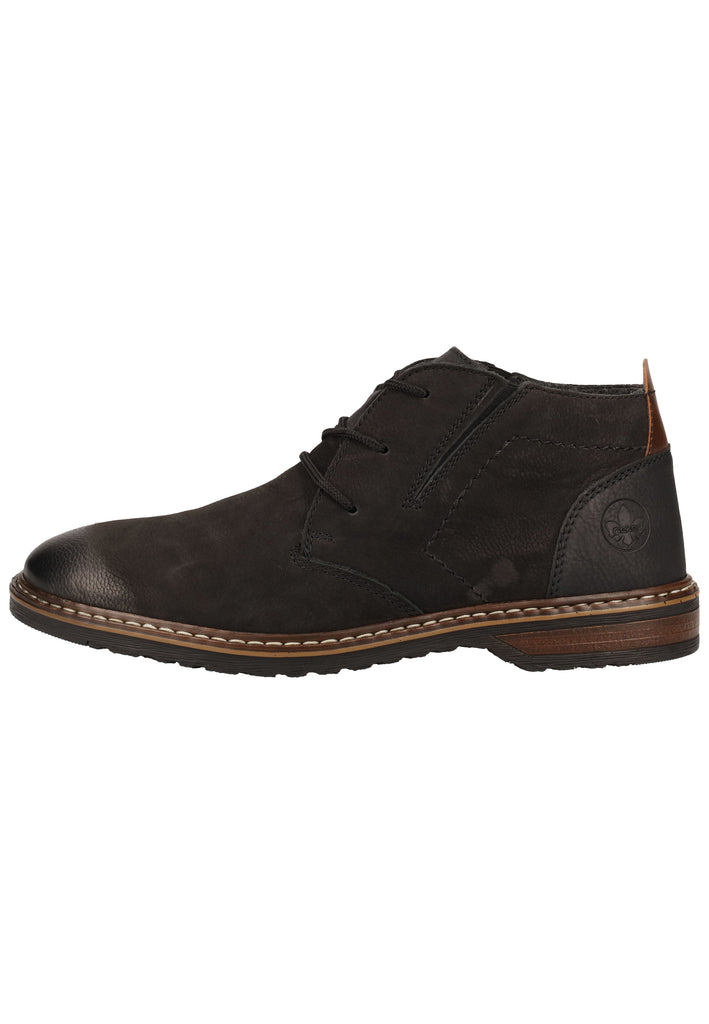 Rieker Halbschuhe Glattleder Schwarz Warmfutter - surf4shoes