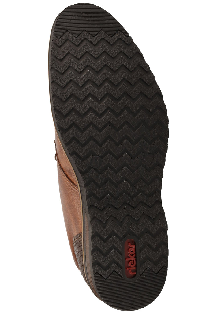 Rieker Halbschuhe Glattleder Braun Warmfutter - surf4shoes
