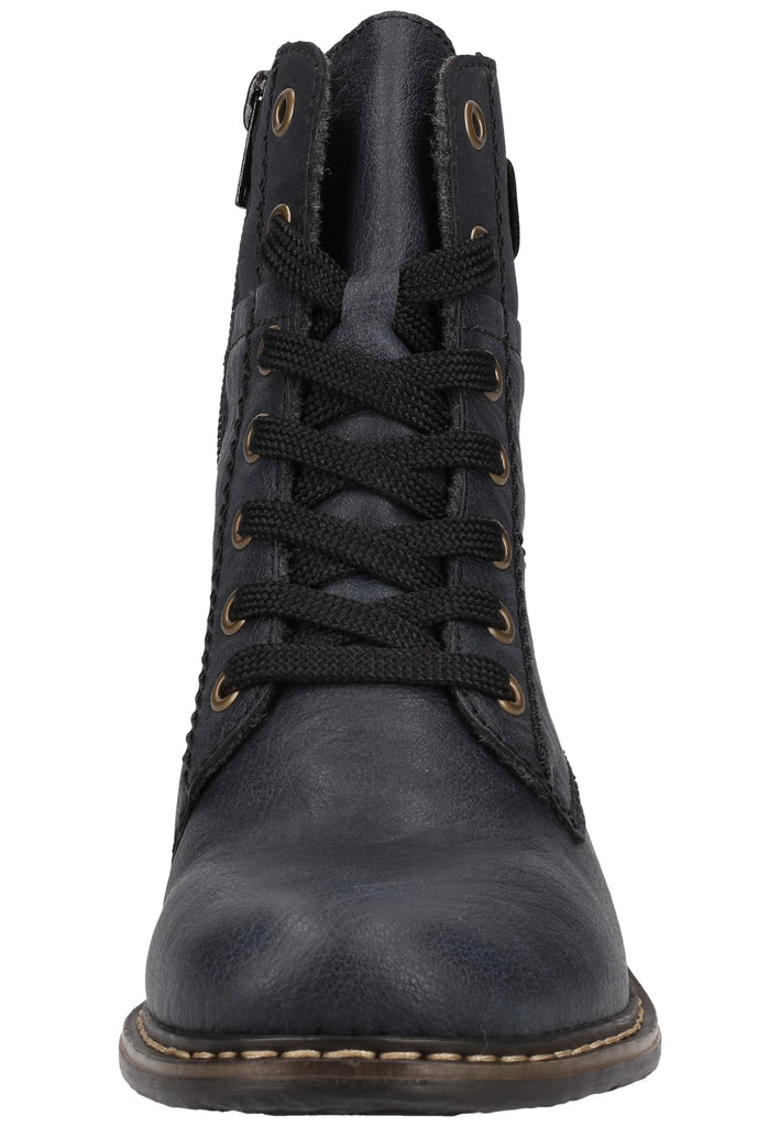 Rieker Stiefelette Lederimitat Ozean - surf4shoes