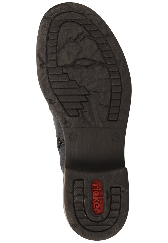 Rieker Stiefelette Lederimitat Ozean - surf4shoes