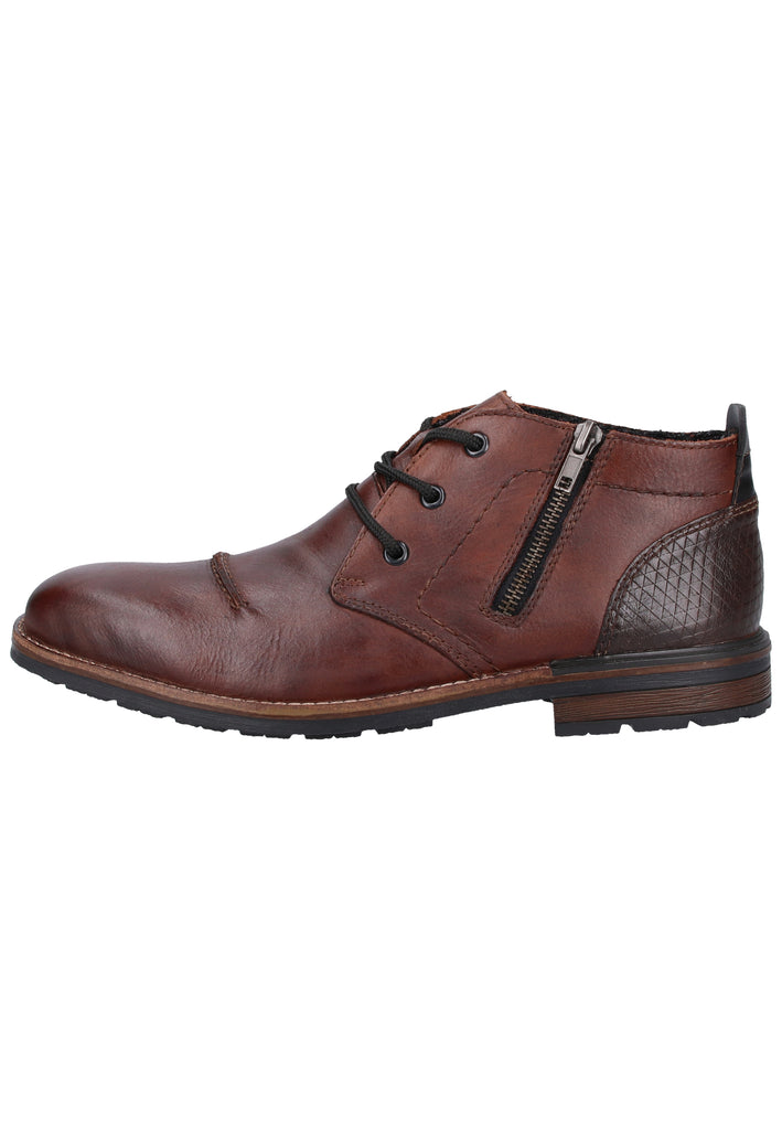 Rieker Halbschuhe Glattleder Mokka - surf4shoes