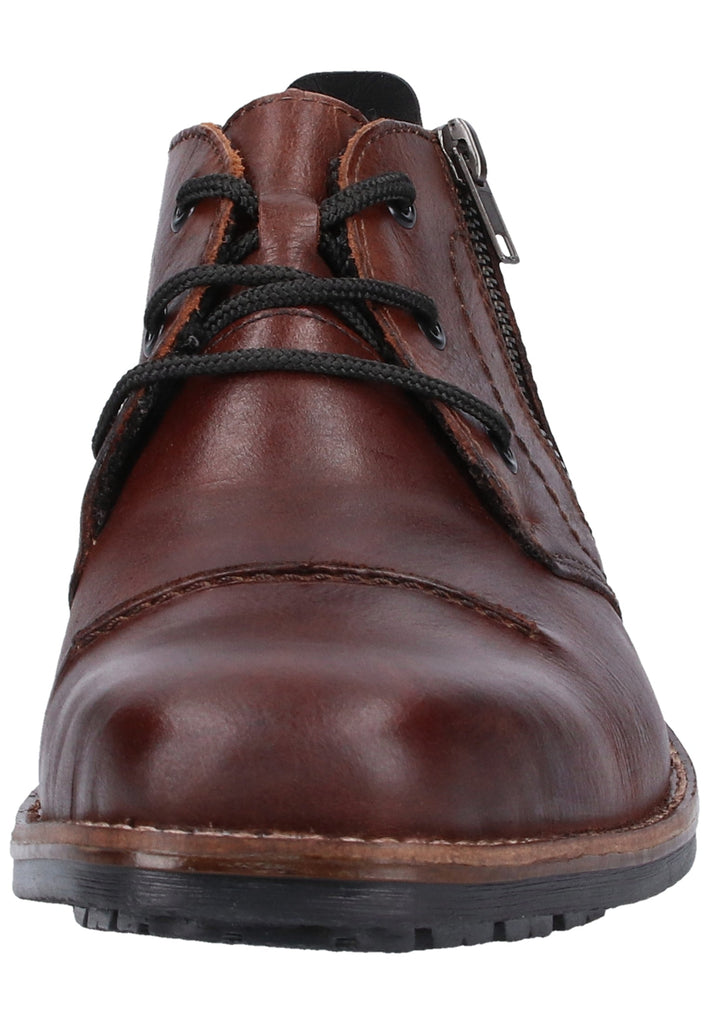 Rieker Halbschuhe Glattleder Mokka - surf4shoes