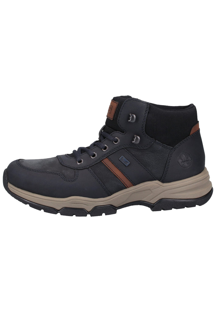 Rieker Stiefelette Lederimitat Pazifik Warmfutter - surf4shoes