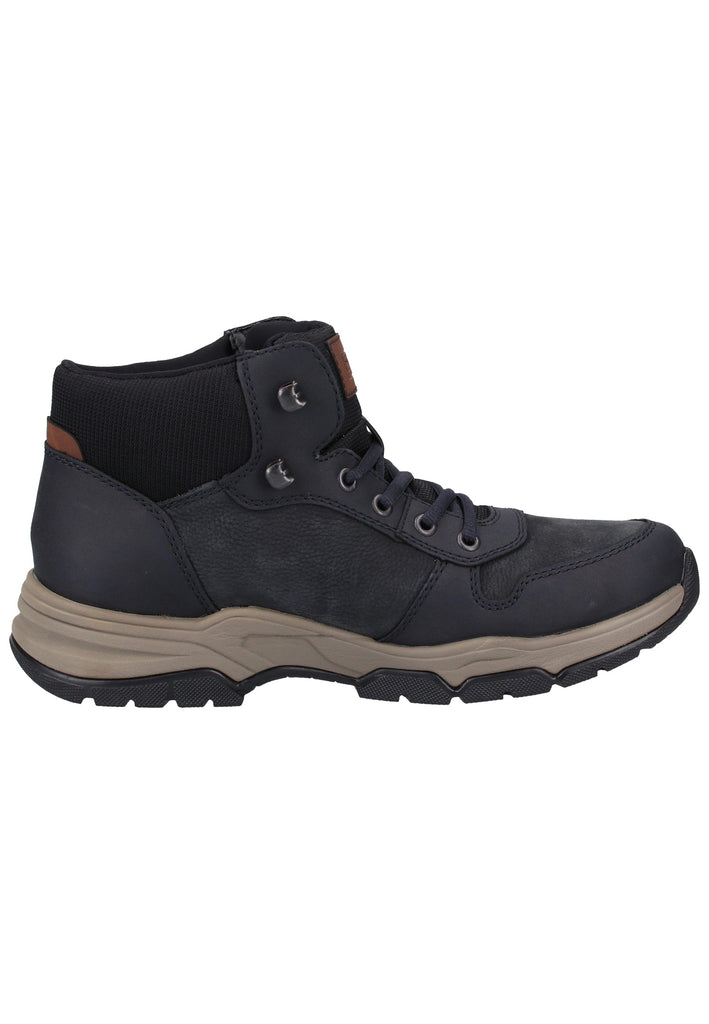 Rieker Stiefelette Lederimitat Pazifik Warmfutter - surf4shoes