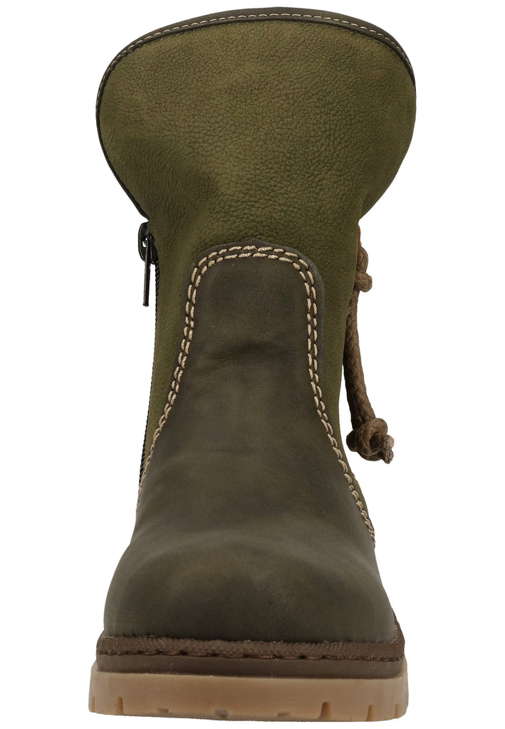 Rieker Stiefelette Lederimitat Forest Warmfutter - surf4shoes