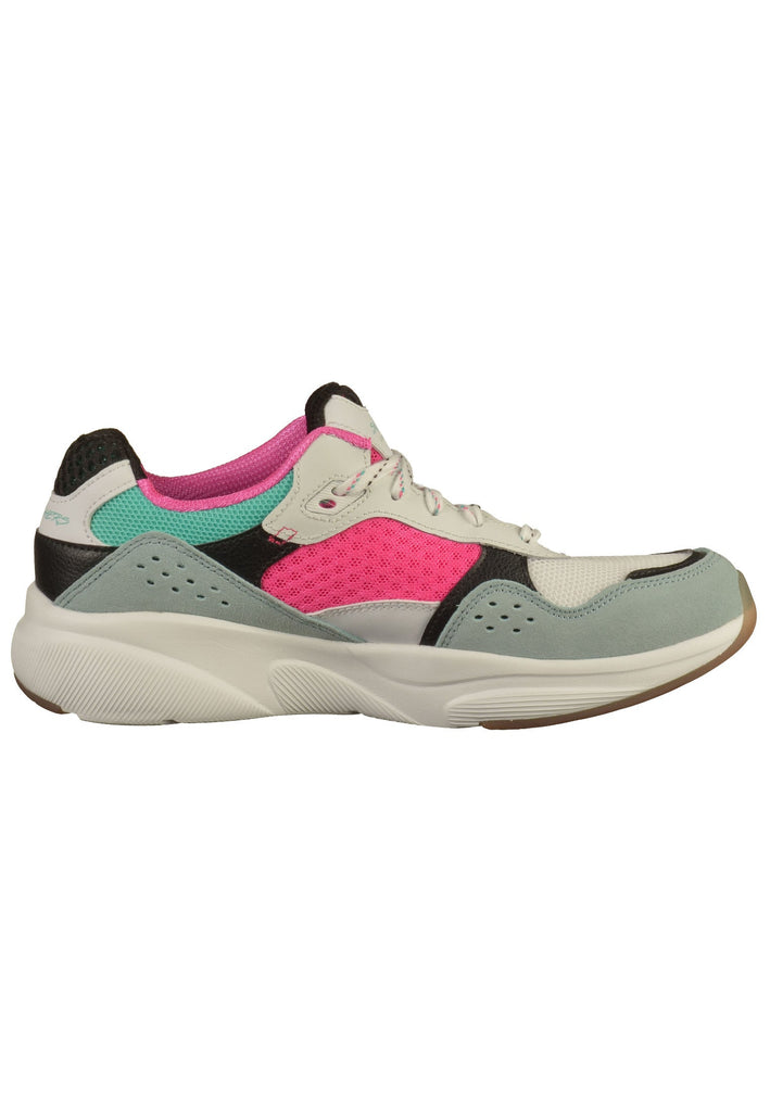 Skechers Sneaker Leder Weiß - surf4shoes