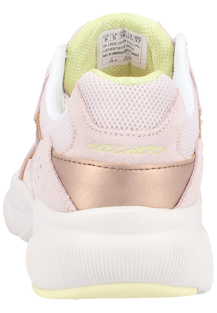 Skechers Sneaker Leder Grau - surf4shoes