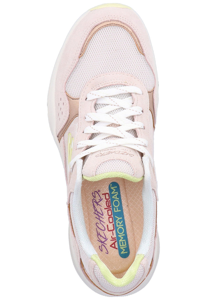 Skechers Sneaker Leder Grau - surf4shoes