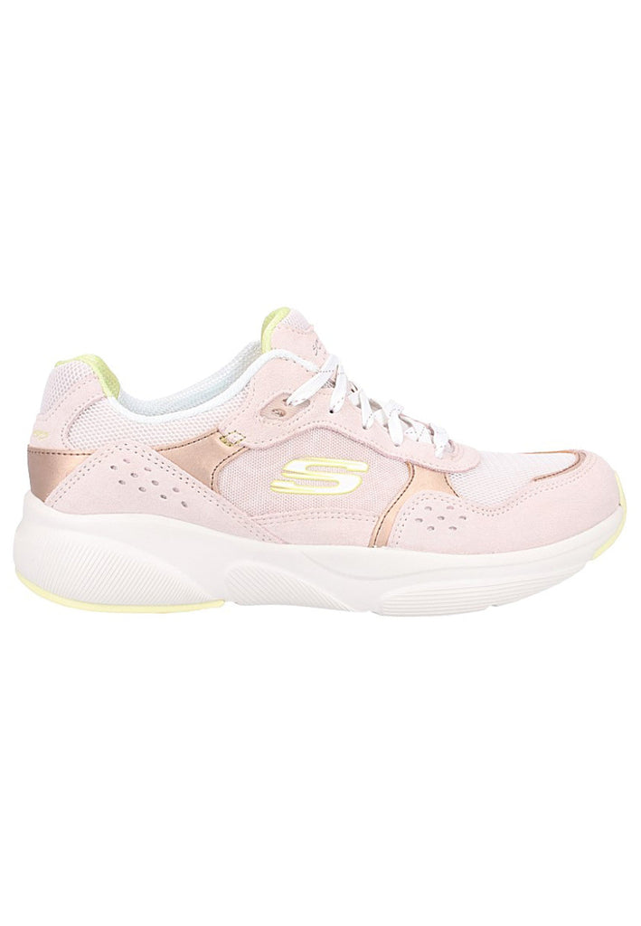 Skechers Sneaker Leder Grau - surf4shoes