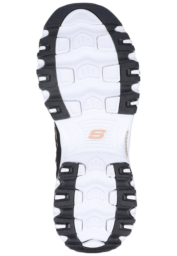 Skechers Sneaker Leder Schwarz - surf4shoes