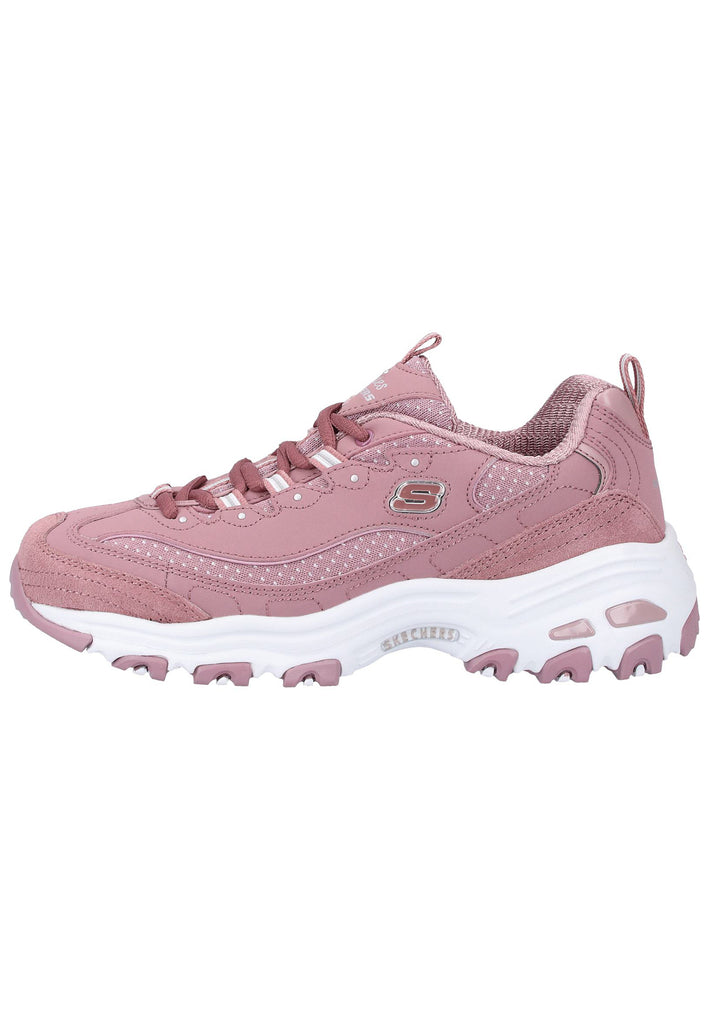 Skechers Sneaker Leder Rot - surf4shoes