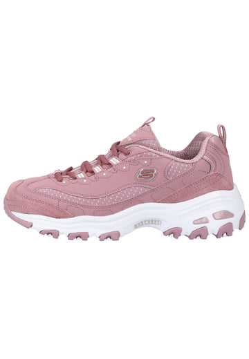 Skechers Sneaker Leder Rot - surf4shoes