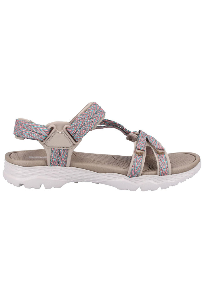 Skechers Sandalen Textil Grau - surf4shoes