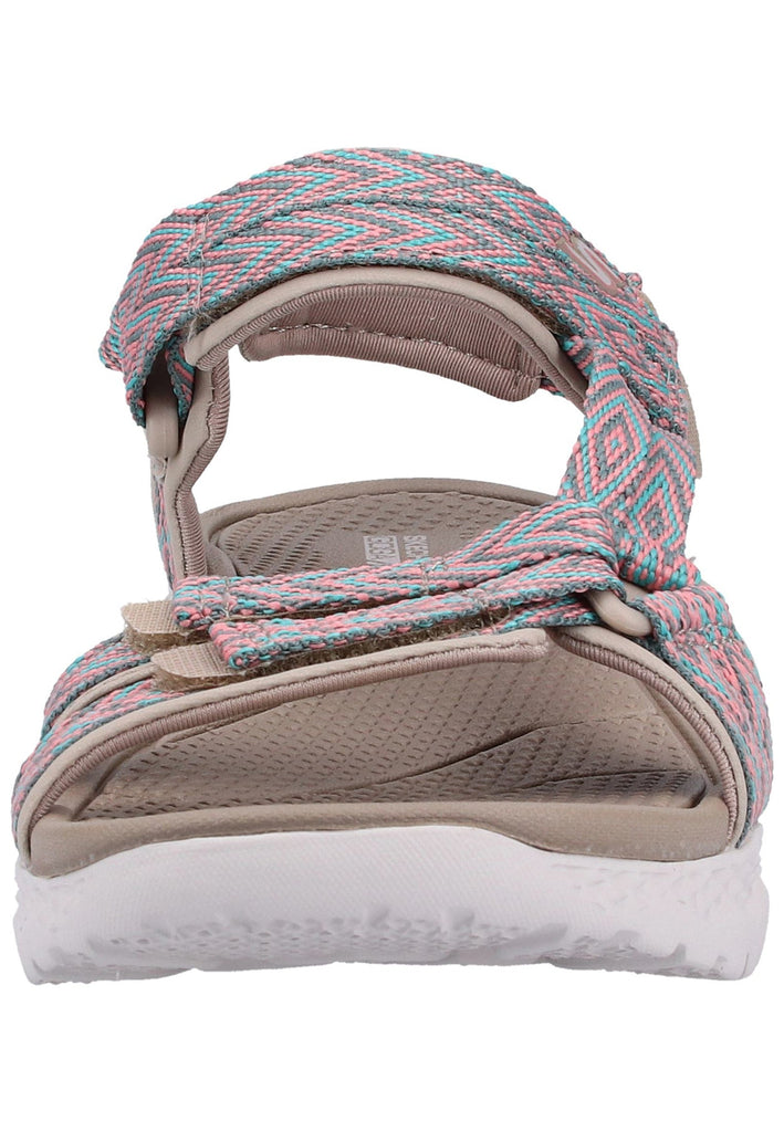 Skechers Sandalen Textil Grau - surf4shoes