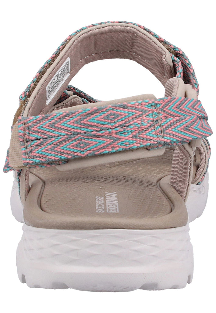Skechers Sandalen Textil Grau - surf4shoes