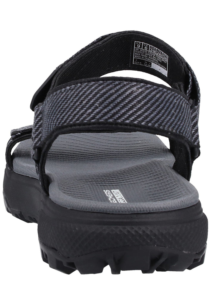 Skechers Sandalen Textil Schwarz - surf4shoes