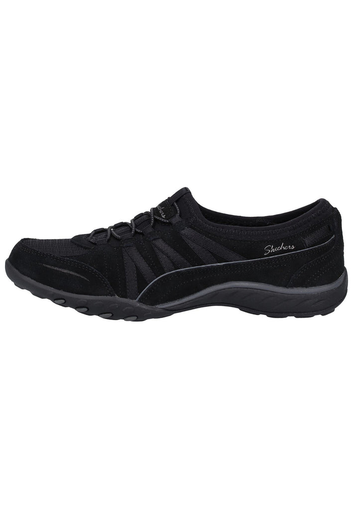 Skechers Sneaker Leder Schwarz - surf4shoes