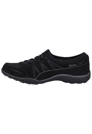 Skechers Sneaker Leder Schwarz - surf4shoes