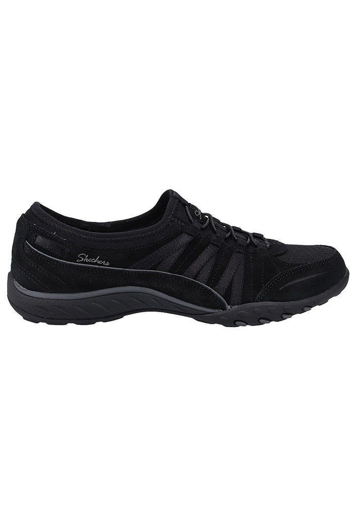 Skechers Sneaker Leder Schwarz - surf4shoes