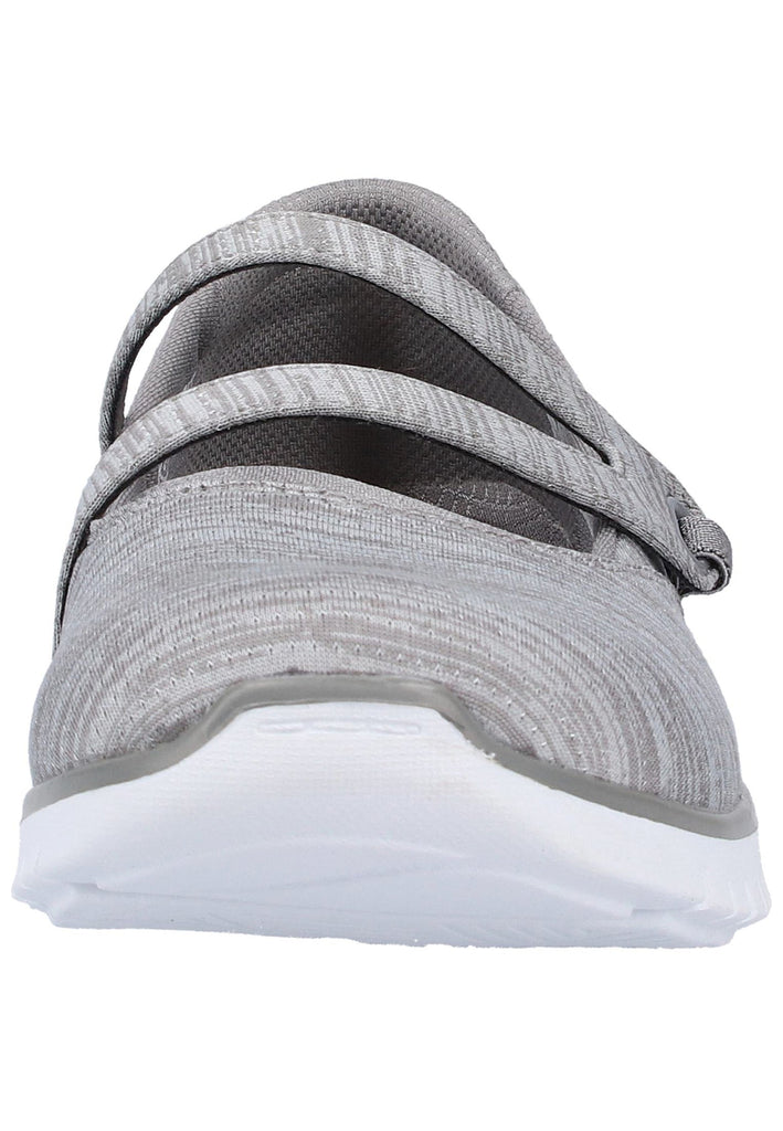 Skechers Ballerinas Textil Grau - surf4shoes