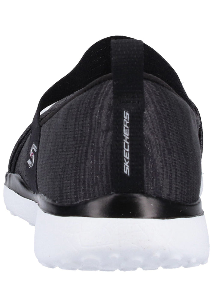 Skechers Ballerinas Textil Schwarz - surf4shoes
