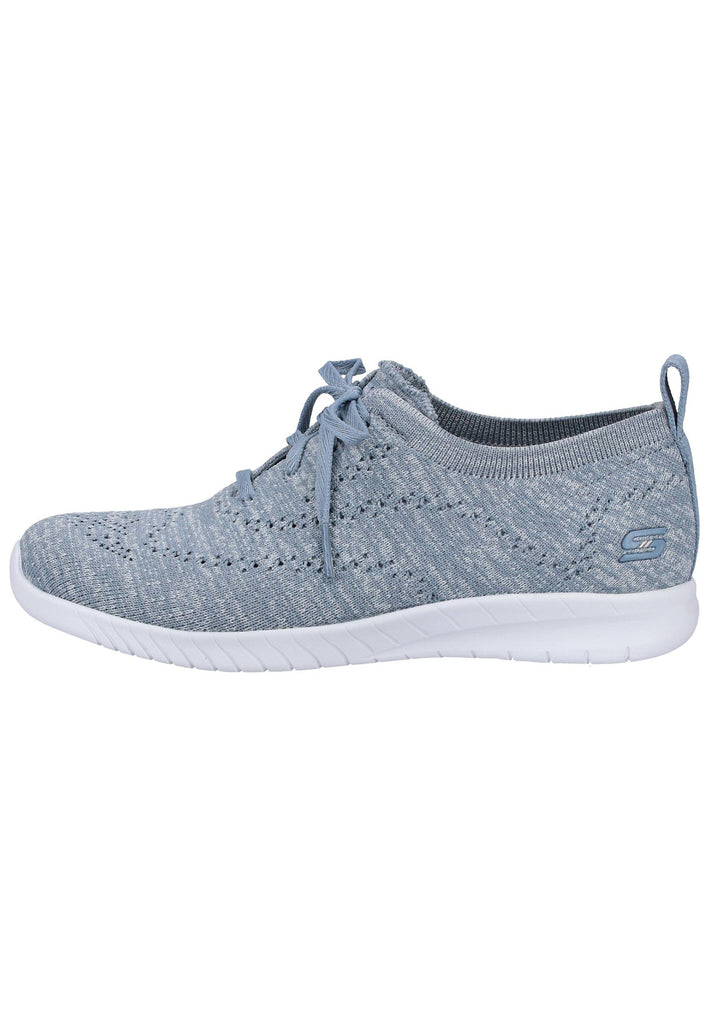 Skechers Sneaker Textil Blau - surf4shoes