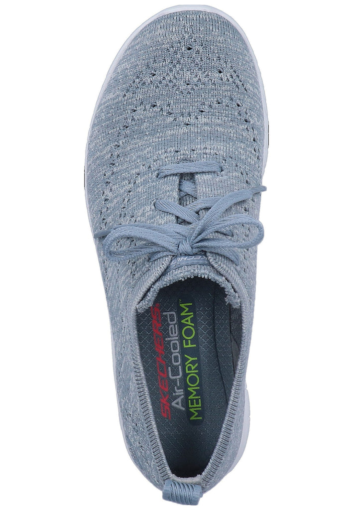 Skechers Sneaker Textil Blau - surf4shoes