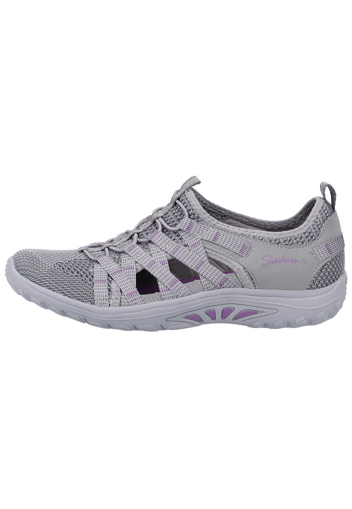 Skechers Sneaker Textil Hellgrau - surf4shoes