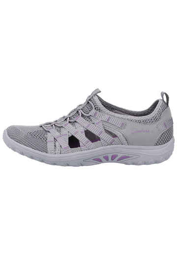 Skechers Sneaker Textil Hellgrau - surf4shoes