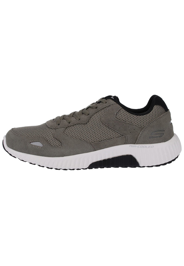 Skechers Sneaker Leder Oliv - surf4shoes