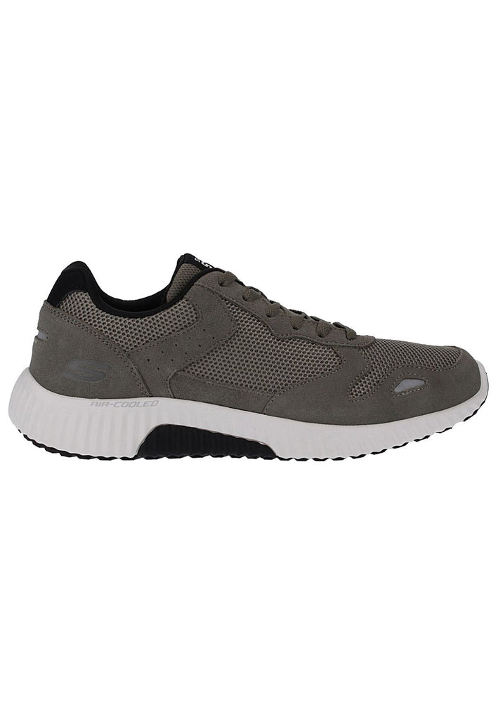 Skechers Sneaker Leder Oliv - surf4shoes