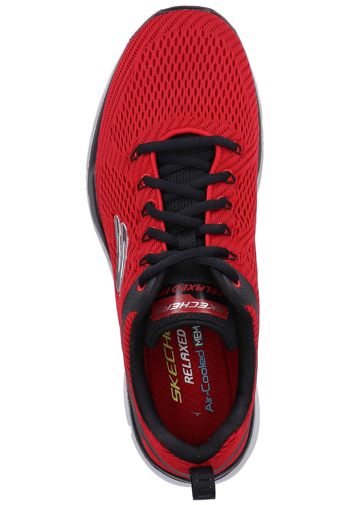 Skechers Sneaker Textil Rot - surf4shoes