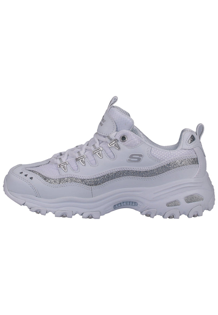 Skechers Sneaker Leder/Synthetik Weiß - surf4shoes