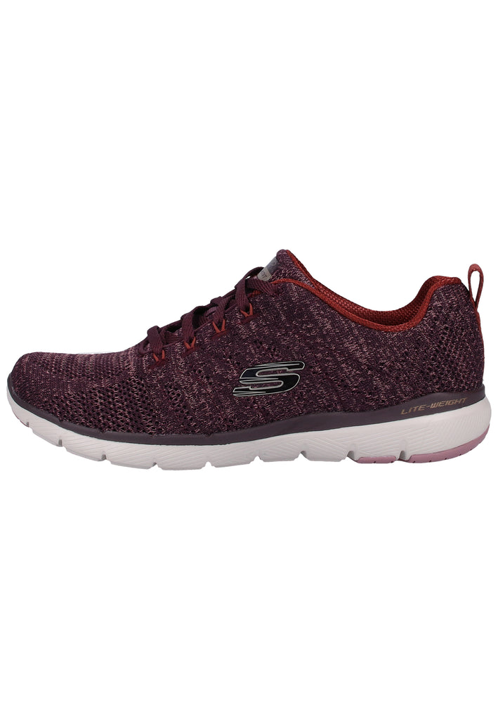 Skechers Sneaker Textil Rot - surf4shoes