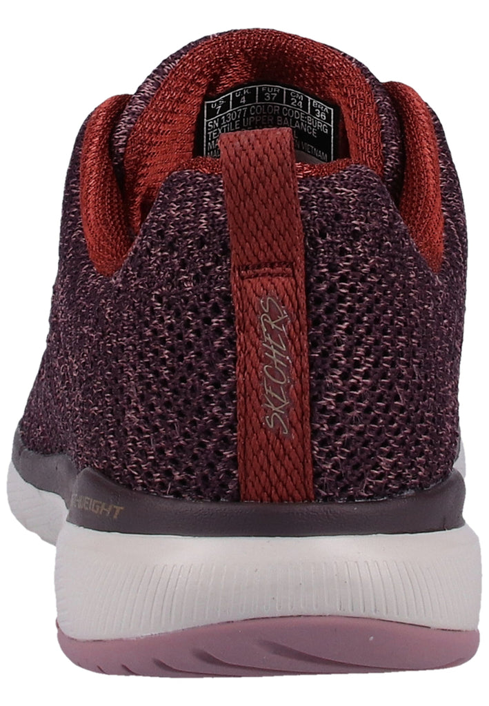 Skechers Sneaker Textil Rot - surf4shoes